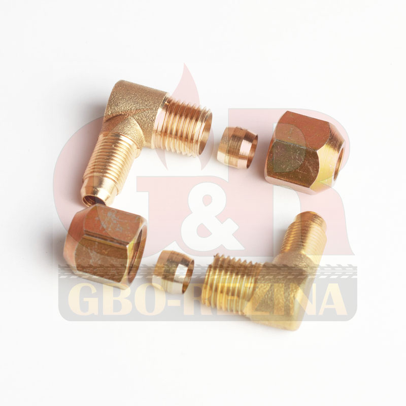 Переходной фитинг (угловой) D8/D6 М10х1/G1x4 (GZ-10-24A) Купить ГБО ...